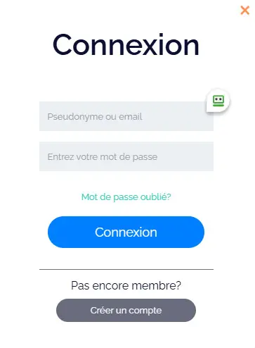 Connexion des membres du LuckyWave Casino