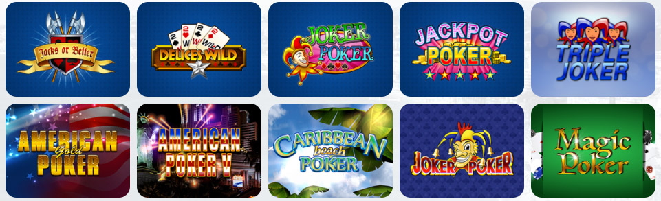 Video Poker LuckyWave Casino